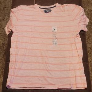 Company Eighty One Pink Striped Tee. Size XL